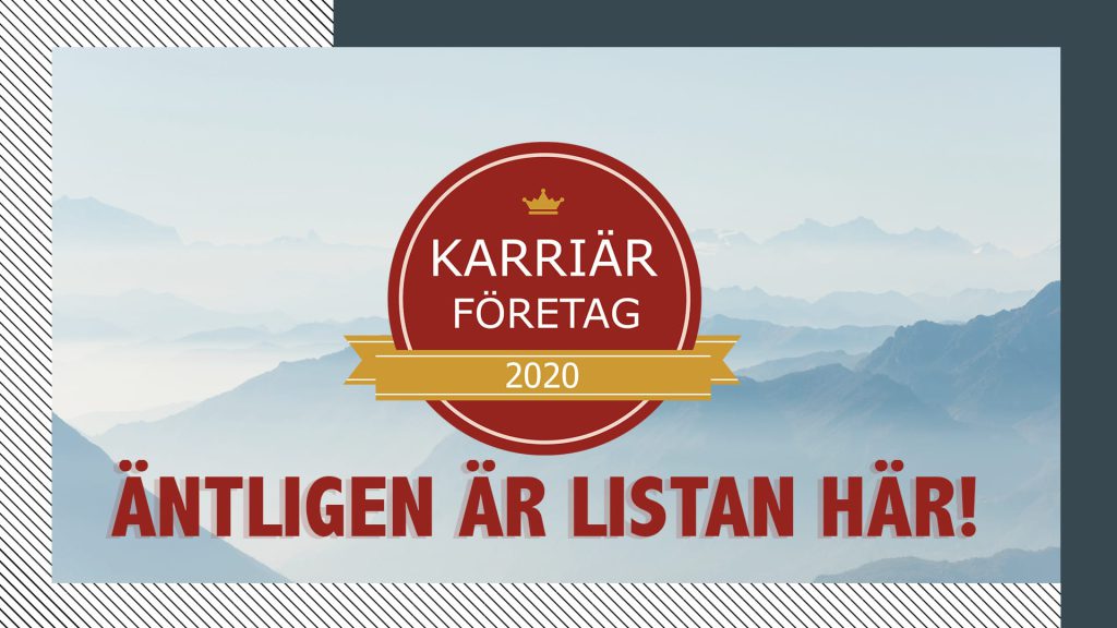 Listan över Karriärföretagen 2024 är här!